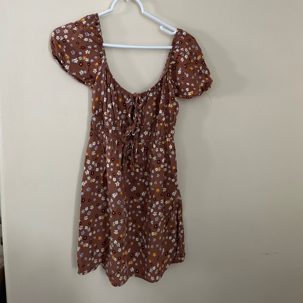 Pacsun floral mini dress xs
